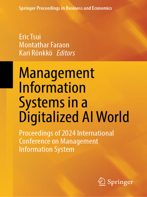 cover image of Management Information Systems in a Digitalized AI World